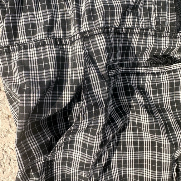 Plaid Jacket with hood and pockets - Picture 7 of 9